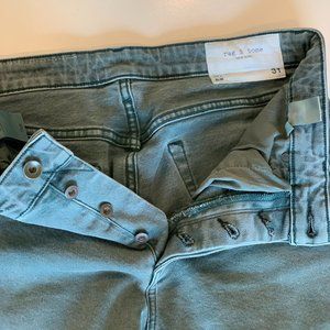 Rag & Bone Men's Button Fly Jeans, Size 31